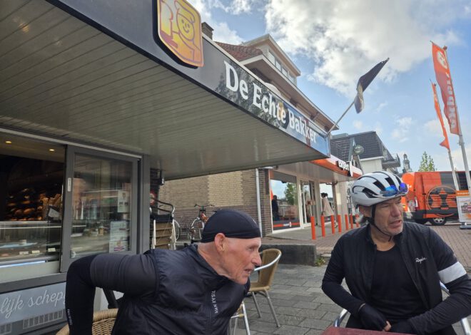 Zaterdag met veel wind en een spettertje regen!